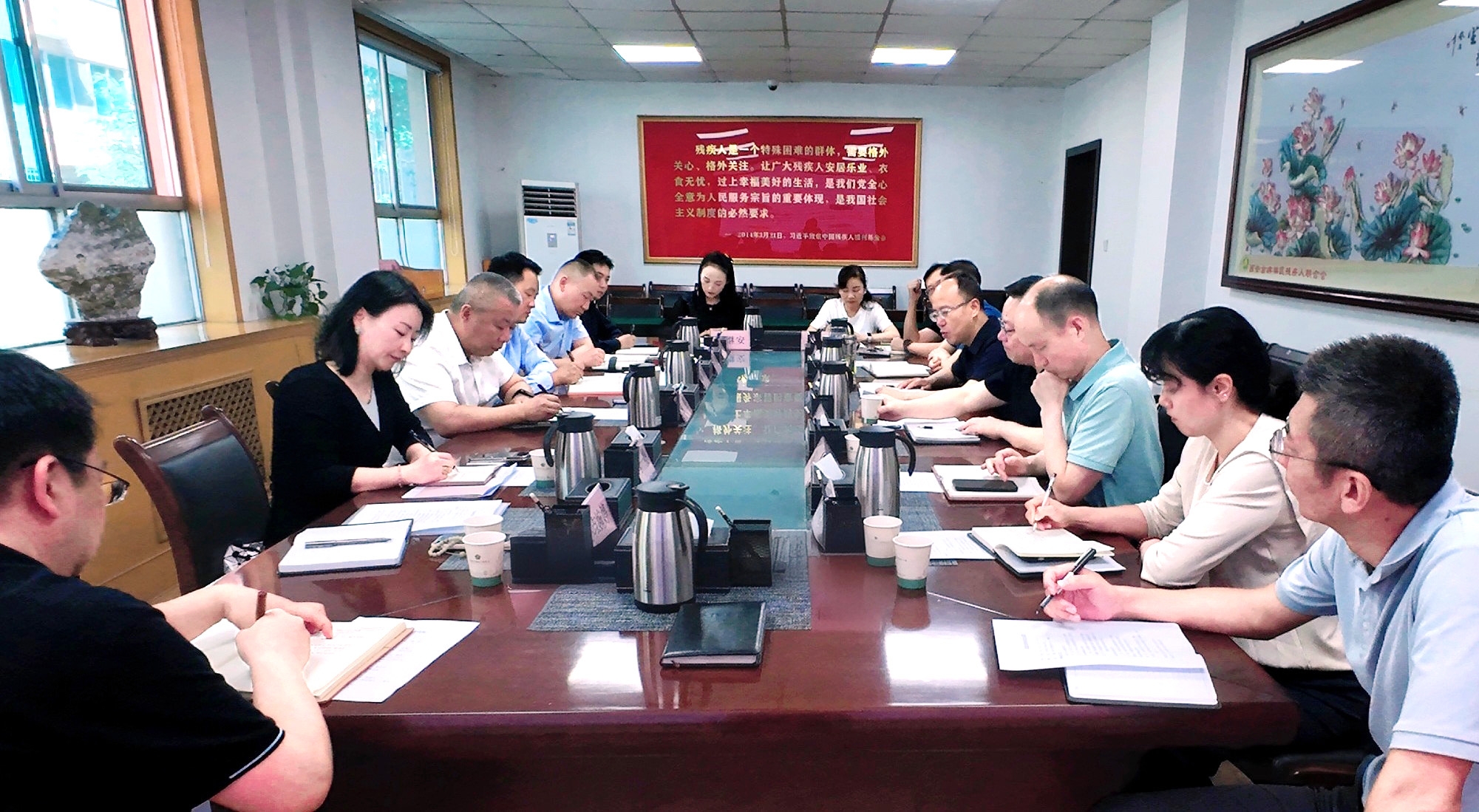 強盛一行赴西安市殘疾人聯(lián)合會開展專題調(diào)研——共商殘疾人康復養(yǎng)老事業(yè)發(fā)展，探索科技助殘服務(wù)新模式